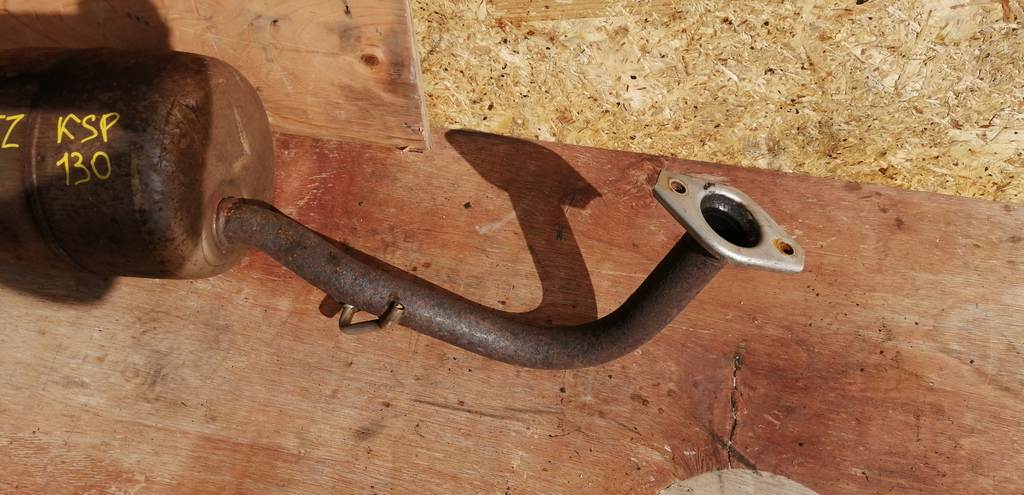 VITZ KSP130 ГЛУШИТЕЛЬ Toyota Vitz 1