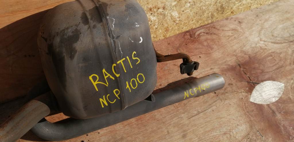 RACTIS NCP100 ГЛУШИТЕЛЬ Toyota Ractis 1