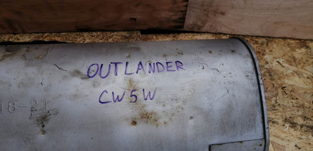 OUTLANDER CW5W ГЛУШИТЕЛЬ Mitsubishi Outlander 1