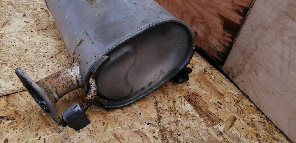 глушитель Mitsubishi Outlander 3