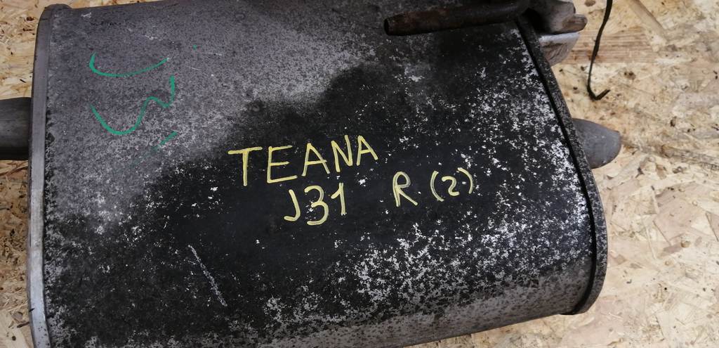 TEANA J31 ГЛУШИТЕЛЬ ПРАВЫЙ 2 Nissan Teana 1