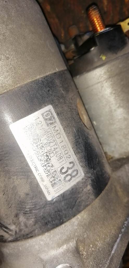 4A30 СТАРТЕР M002T44081 Mitsubishi Pajero Mini 1