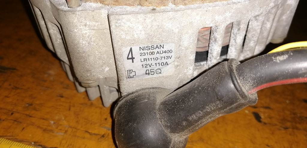 QR25DE ГЕНЕРАТОР 23100 AU400 Nissan Presage 4