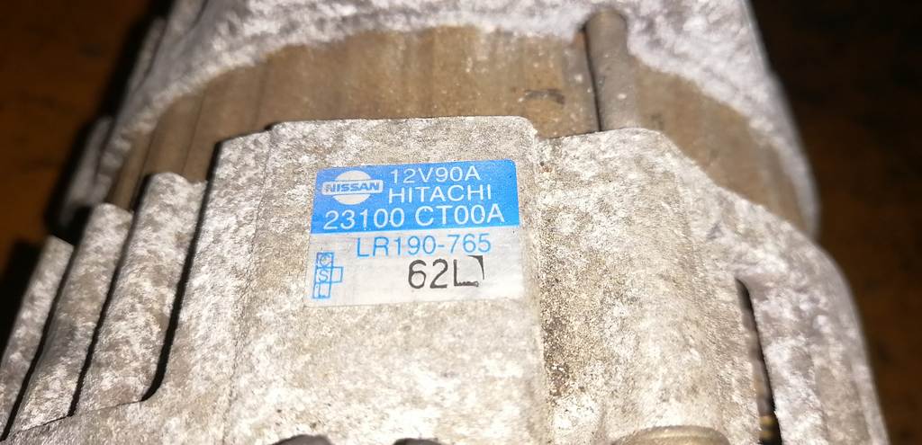 CR12DE ГЕНЕРАТОР 23100 CT00A Nissan March 4