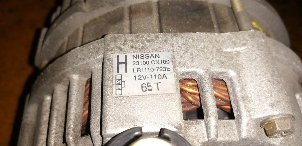 генератор Nissan Teana 3