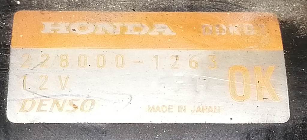 Электрооборудование Honda Life 2