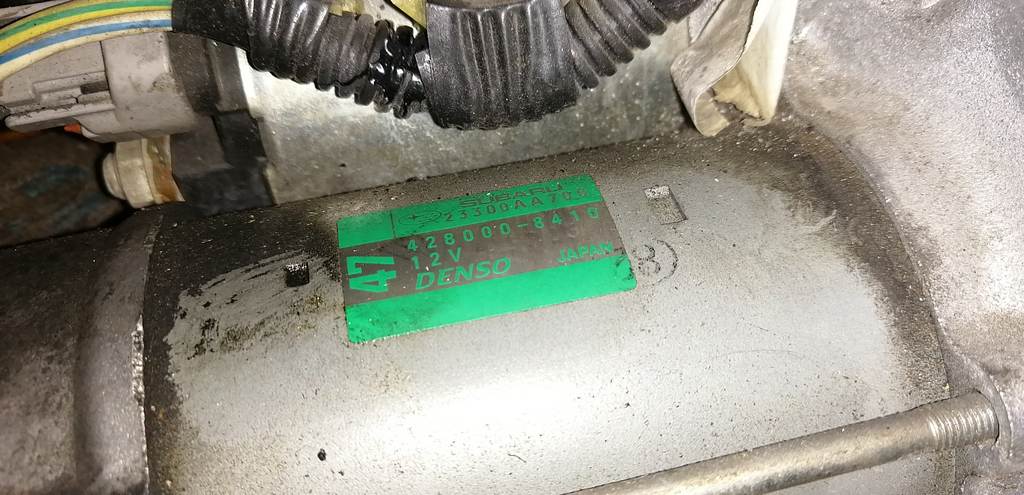 Электрооборудование Subaru Impreza 2