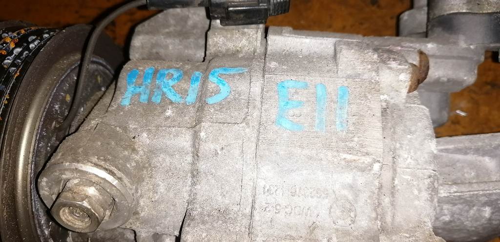 HR15DE КОМПРЕССОР КОНДИЦИОНЕРА 92600 ED07B Nissan Note 1