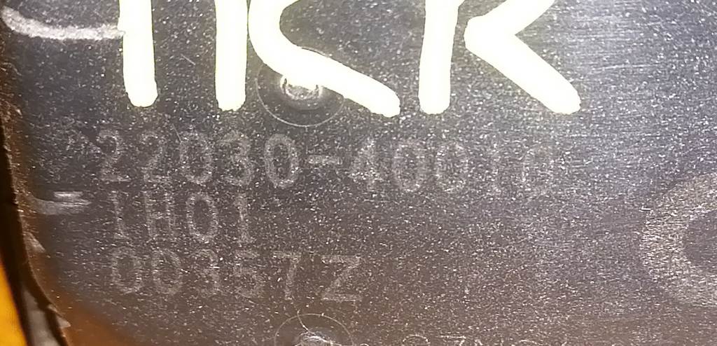 1KRFE ДРОССЕЛЬНАЯ ЗАСЛОНКА 22030-40010 Toyota Vitz 1