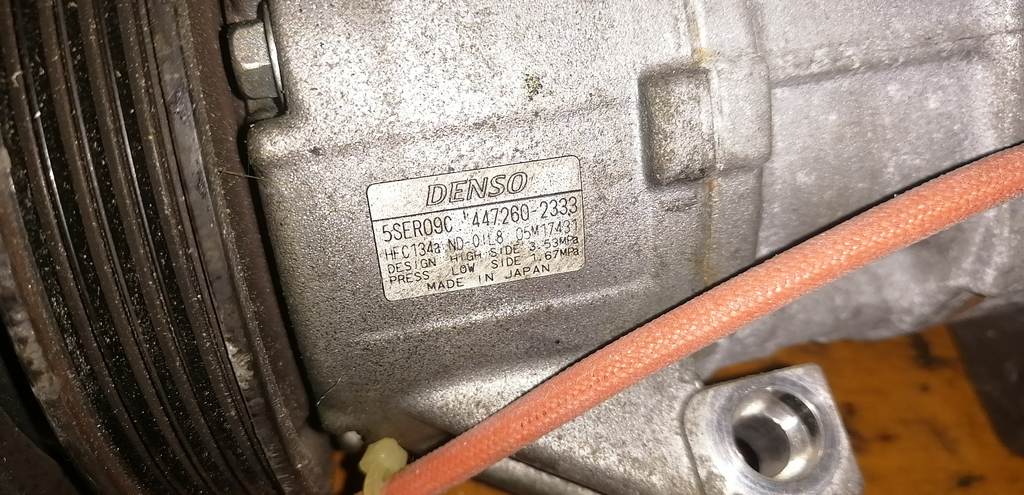компрессор кондиционера Toyota Ractis 3