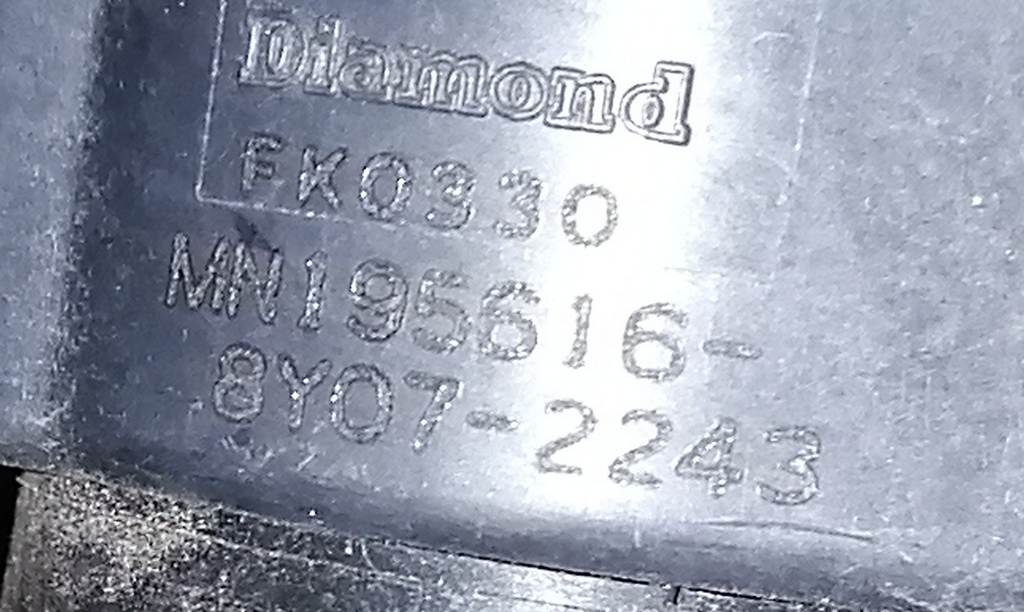 4A90 КАТУШКА ЗАЖИГАНИЯ FK0330 MN195616-8Y07-2243 Mitsubishi Colt 1