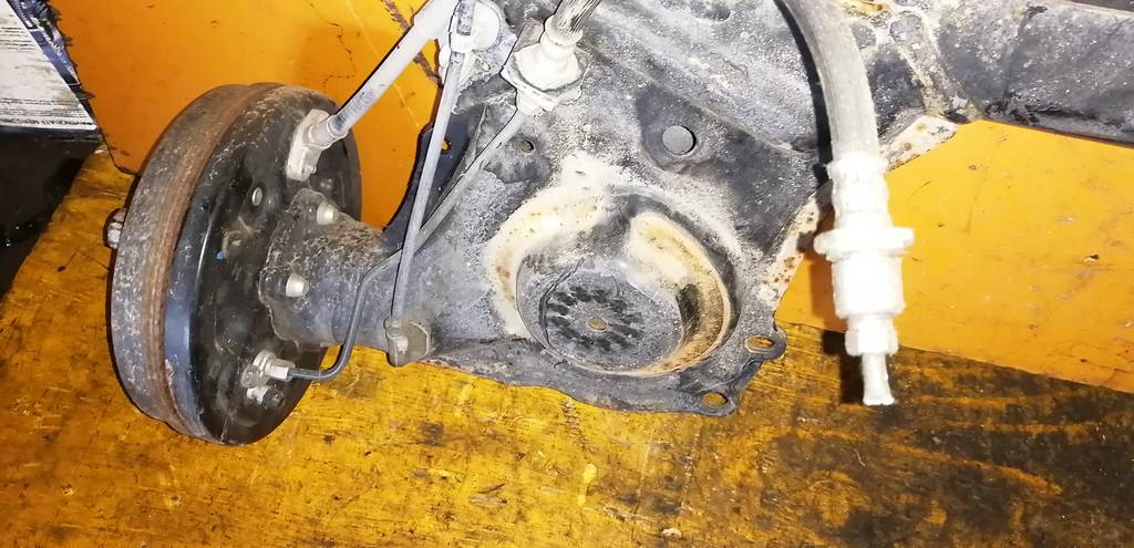 PASSO KGC30 БАЛКА ЗАДНЯЯ В СБОРЕ ABS Toyota Passo 4