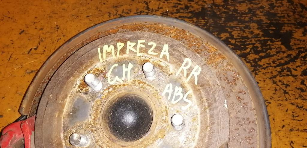 IMPREZA GH2 СТУПИЦА ЗАДНЯЯ ПРАВАЯ ABS Subaru Impreza 1