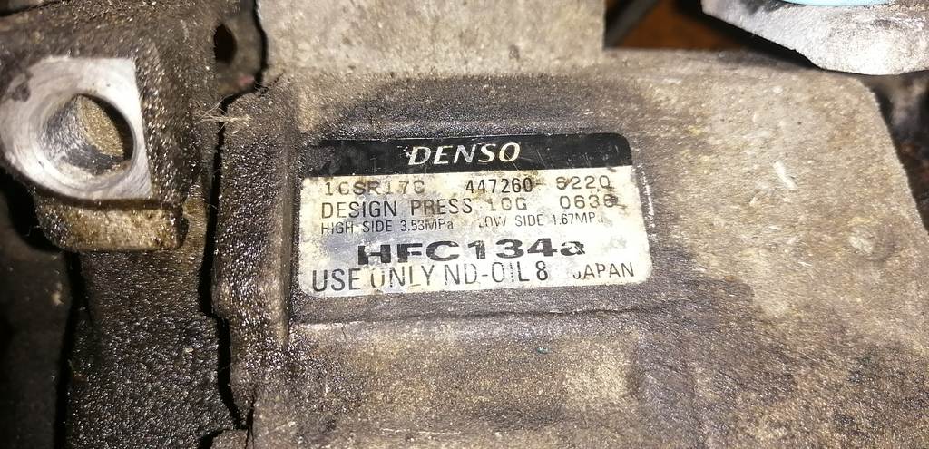 K24A КОМПРЕССОР КОНДИЦИОНЕРА 447260-5220 Honda Elysion 4