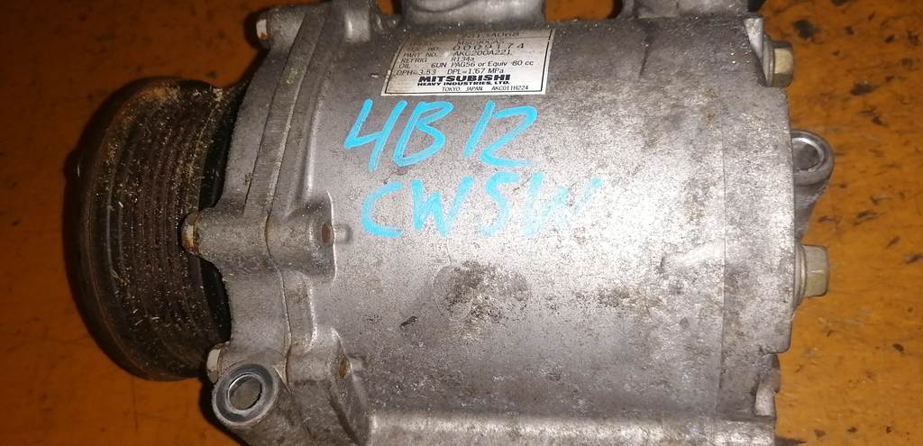 4B12 КОМПРЕССОР КОНДИЦИОНЕРА 7813A068 Mitsubishi Outlander 1