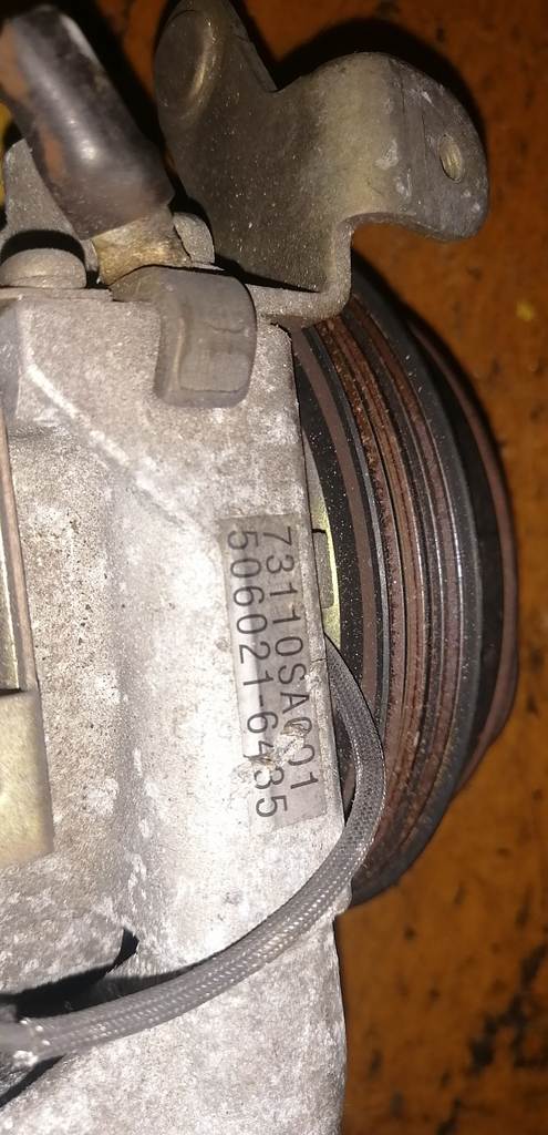 компрессор кондиционера Subaru Forester 3