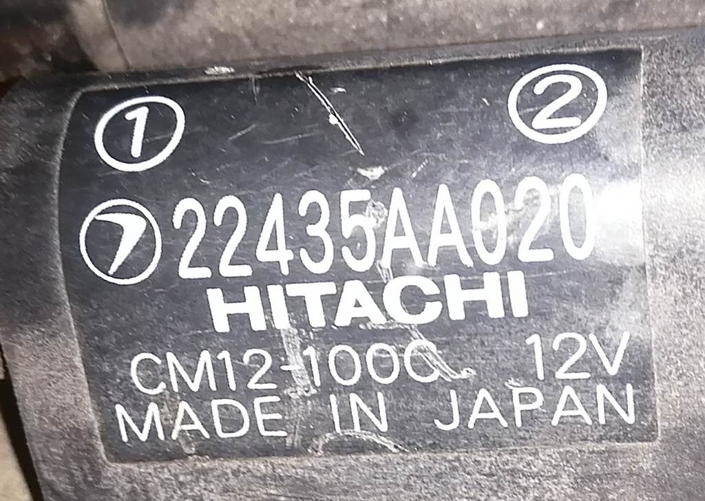 Электрооборудование Subaru Impreza 2