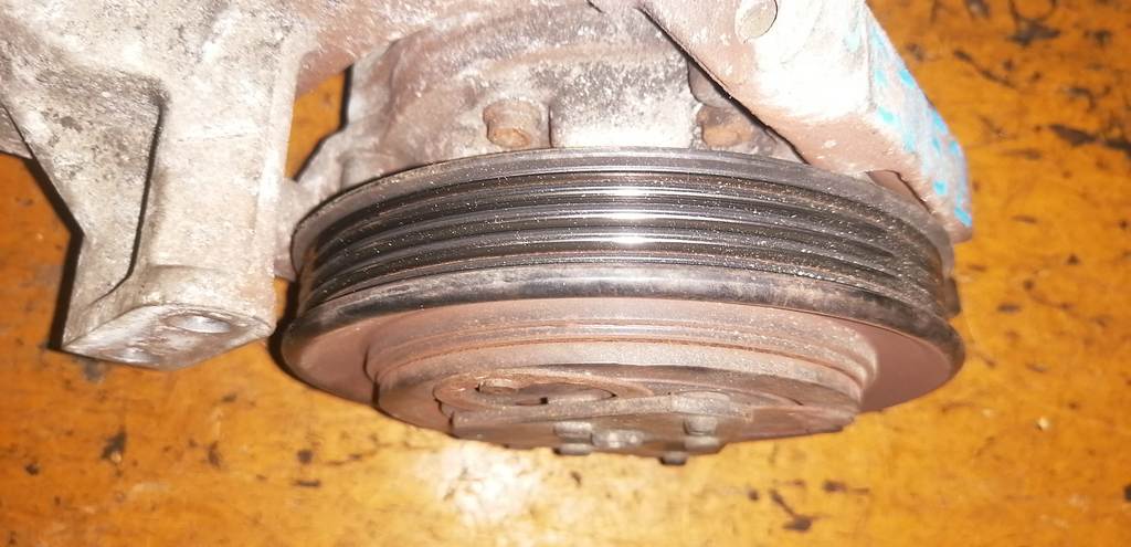 компрессор кондиционера Subaru Impreza 3