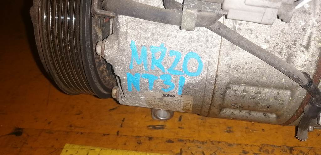 MR20DE КОМПРЕССОР КОНДИЦИОНЕРА 92600 EN22B Nissan X-Trail 1