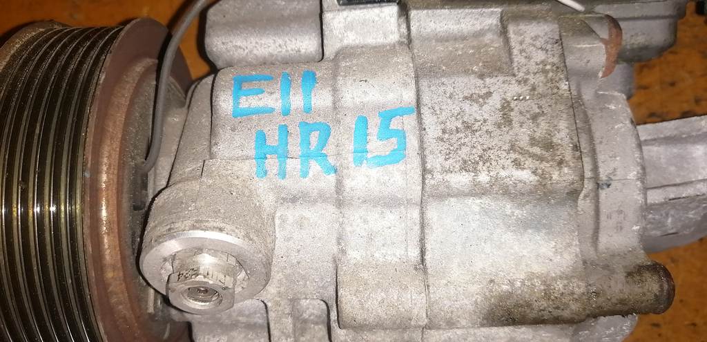 HR15DE КОМПРЕССОР КОНДИЦИОНЕРА 92600 ED07B Nissan Note 1