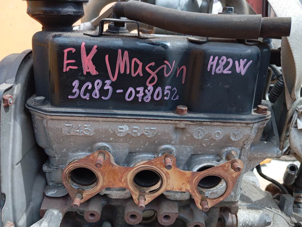 3G83 №078052 ДВИГАТЕЛЬ без навесного Mitsubishi eK Wagon 1