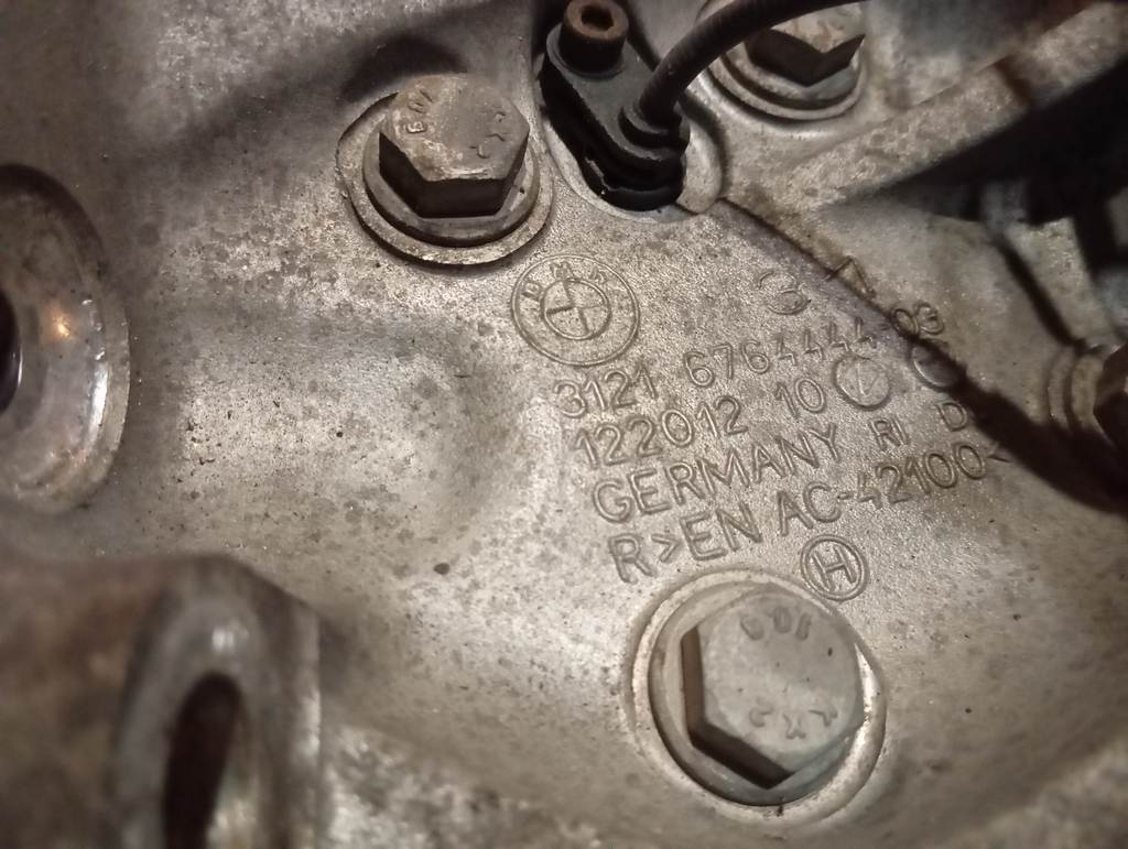 BMW E92 СТУПИЦА ПЕРЕДНЯЯ ЛЕВАЯ ( В СБОРЕ ) 31216764444-03 ABS BMW 3 Series 4