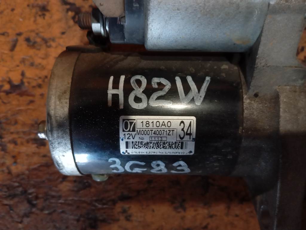 3G83 СТАРТЕР 1810A034 Mitsubishi eK Wagon 1