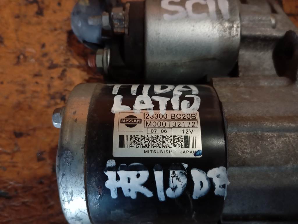 HR15DE СТАРТЕР 23300 BC20B Nissan Tiida Latio 1