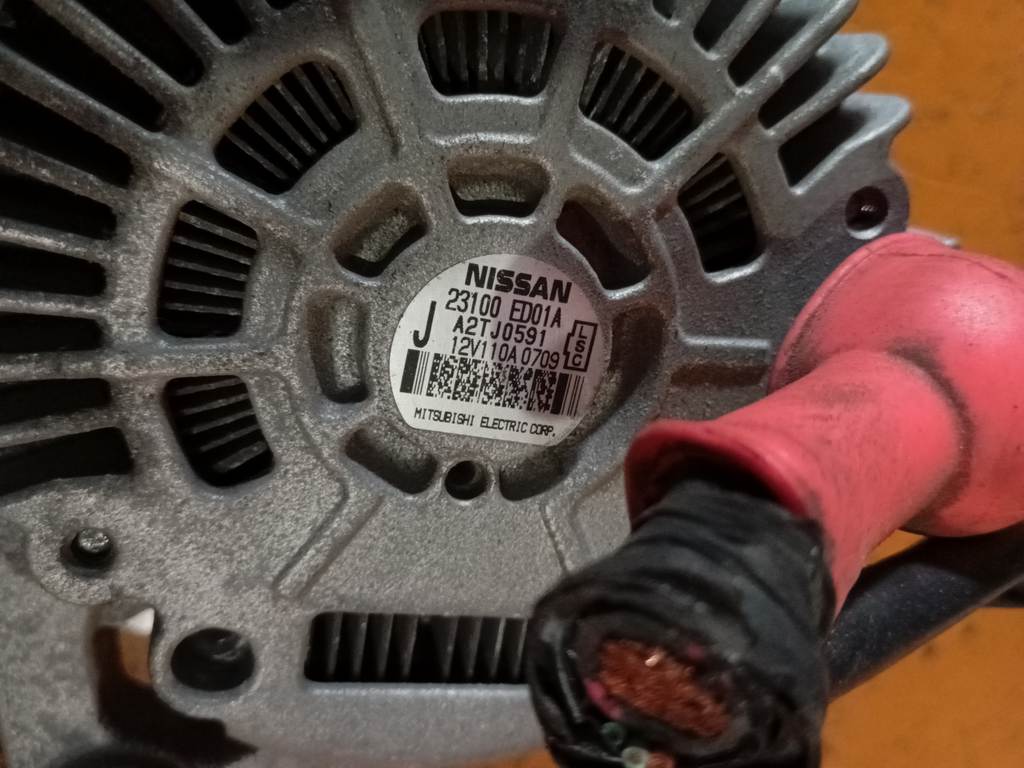 HR15DE ГЕНЕРАТОР 23100 ED01A Nissan Tiida Latio 1