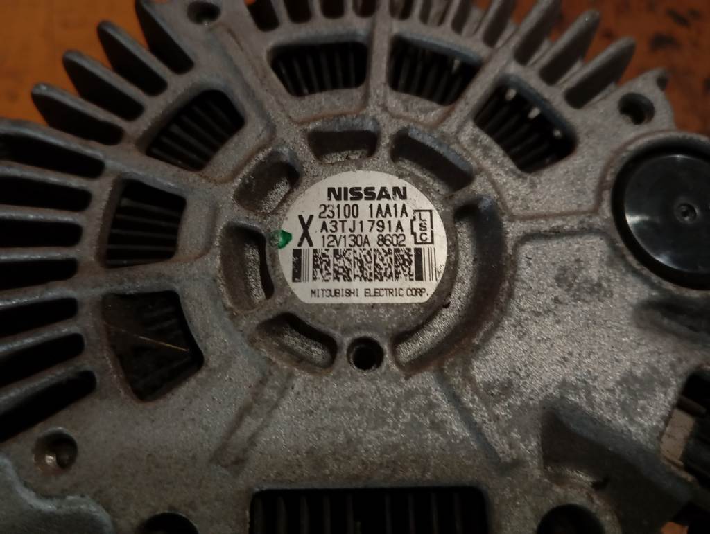 VQ25DE ГЕНЕРАТОР 23100 1AA1A Nissan Teana 1
