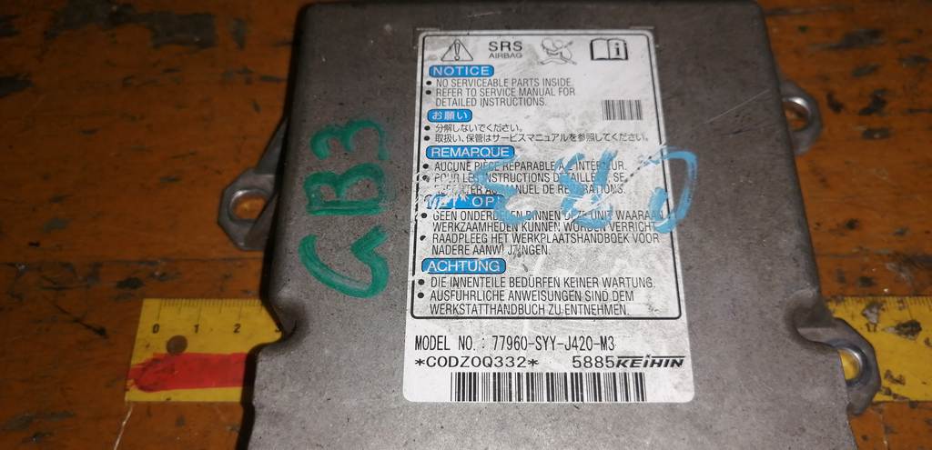 77960-SYY-J420-M3 БЛОК УПР.SRS Honda Freed 1