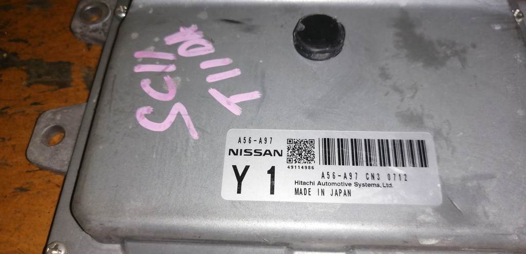 A56-A97 CN3 0712 БЛОК УПР.ДВС Nissan Tiida Latio 1
