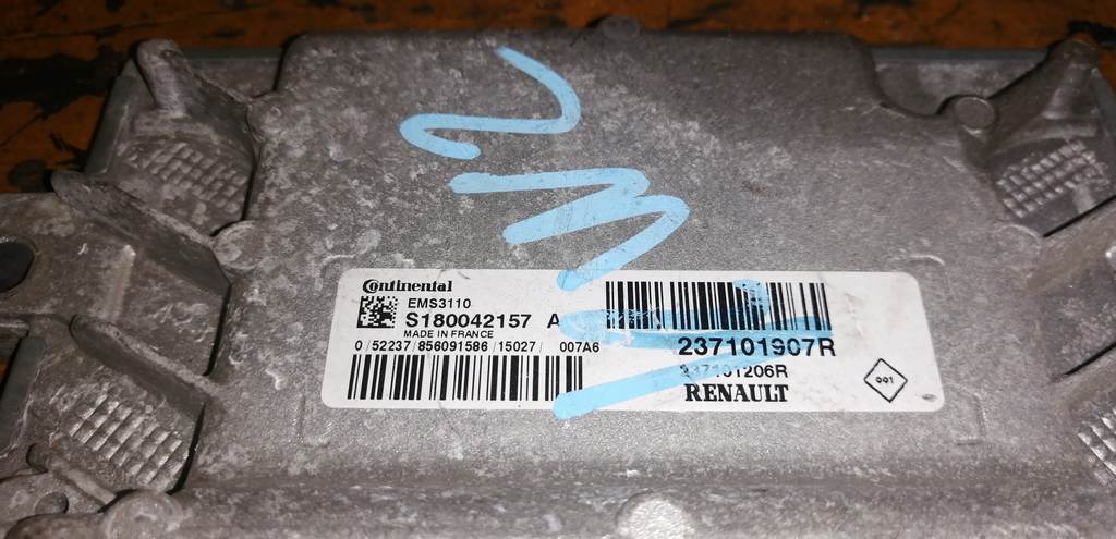 237101907R БЛОК УПР.ДВС Renault Kangoo 1