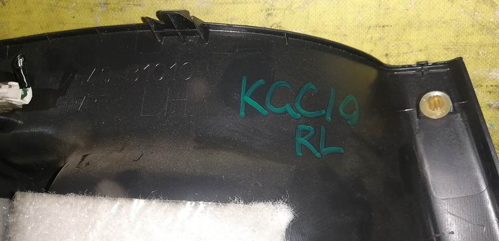 PASSO KGC10 ОБШИВКА БАГАЖНИКА ЗАДНЯЯ ЛЕВАЯ Toyota Passo 1