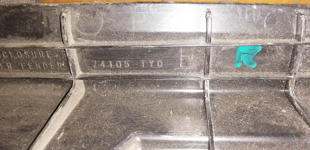 накладка на крыло Honda N Box 3