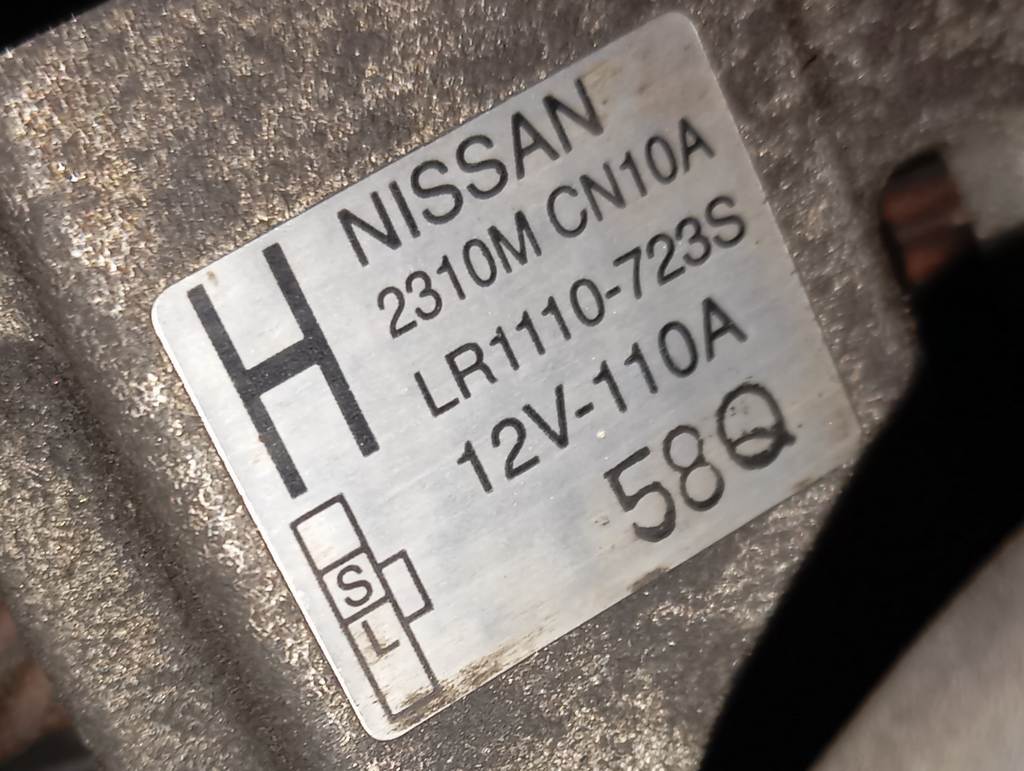 VQ23DE ГЕНЕРАТОР 2310M CN10A Nissan Teana 4