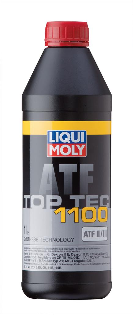АВТОМАСЛА 7626 Liqui Moly синтетическое масло для АКПП TopTec1100 1л