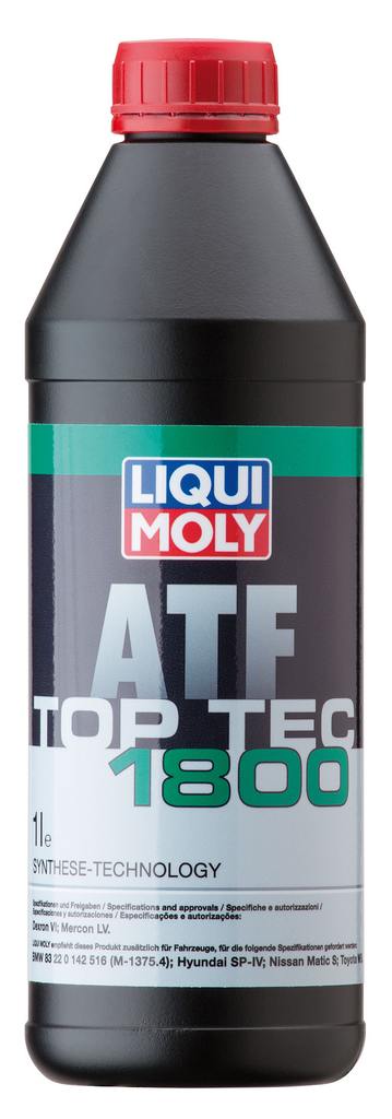 АВТОМАСЛА НС-синтетическое трансмиссионное масло для АКПП Liqui Moly Top Tec ATF 1800 1л
