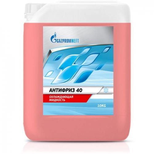 Тосол, антифриз Антифриз Газпромнефть 40 10кг красный
