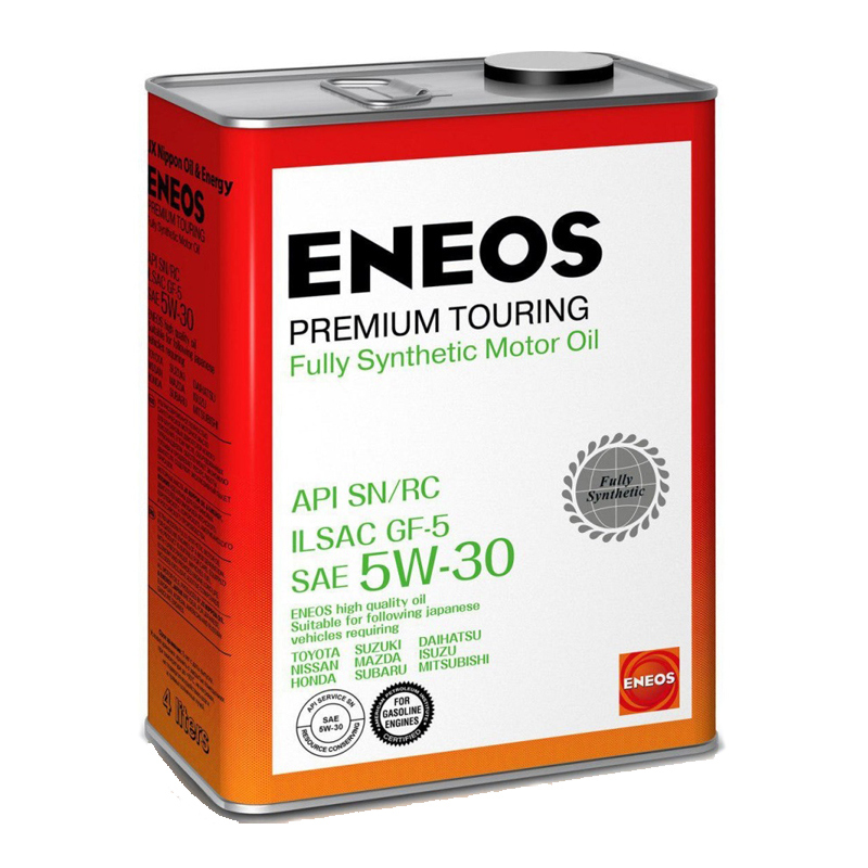 АВТОМАСЛА Синтетическое моторное масло ENEOS Premium Touring 5W30 4л.