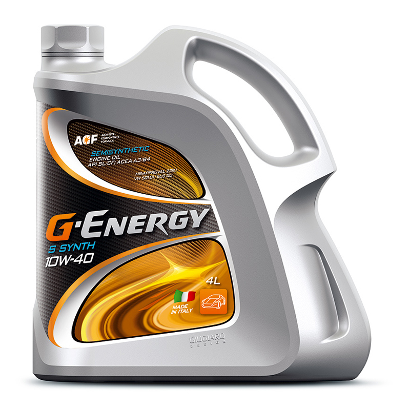 АВТОМАСЛА Моторное масло G-Energy S Synth 10W40 полусинтетика 4л
