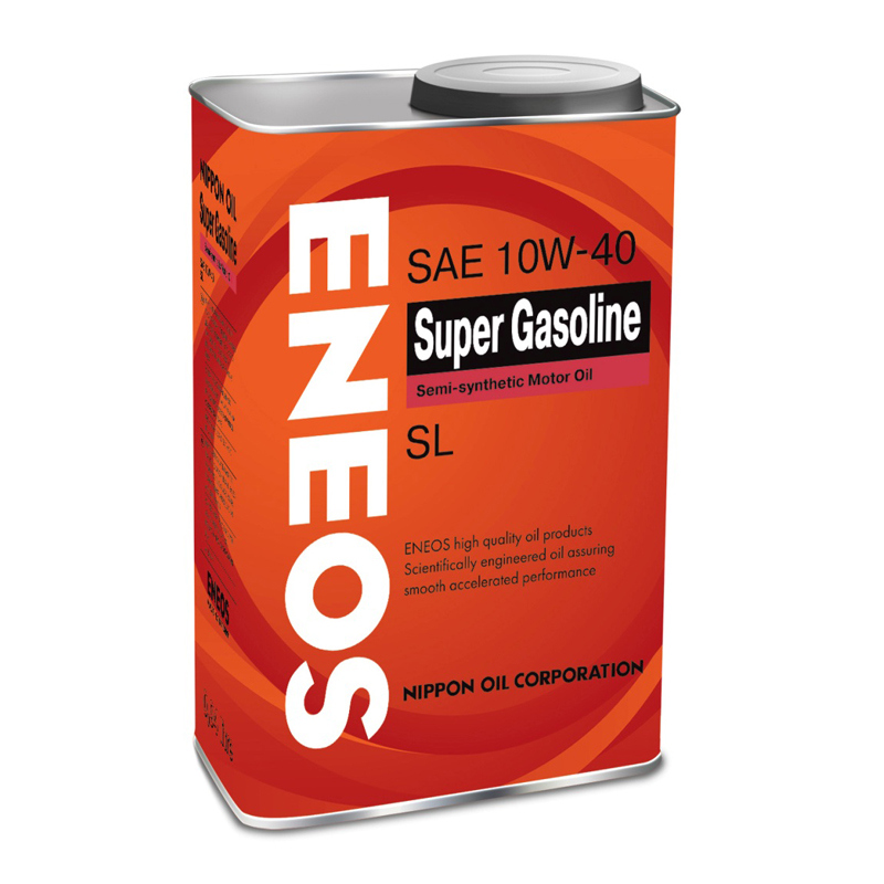 АВТОМАСЛА Полусинтетическое моторное масло ENEOS Super Gasoline 10W40 1л.