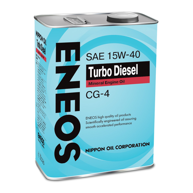 АВТОМАСЛА Масло моторное ENEOS Turbo Diesel 15W40 1л.