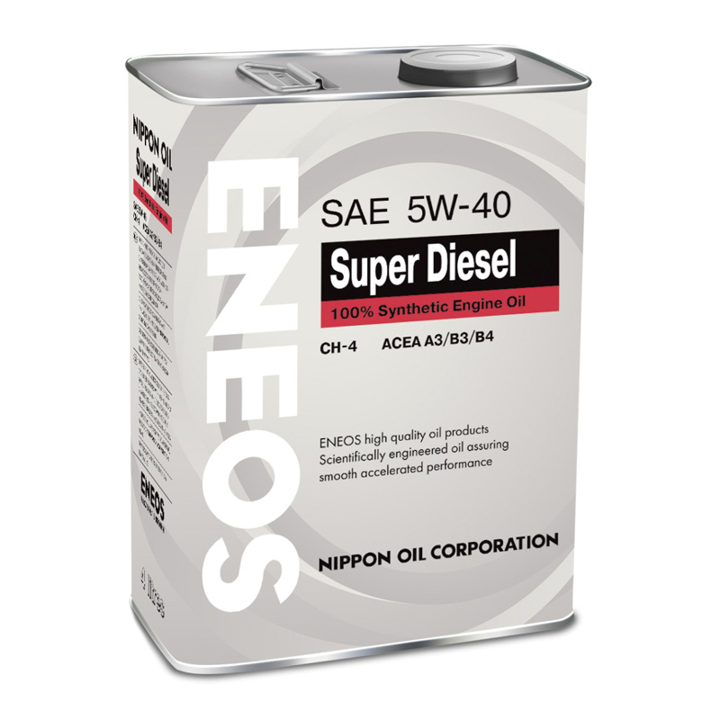 АВТОМАСЛА Синтетическое моторное масло ENEOS Super Diesel 5W40 1л.