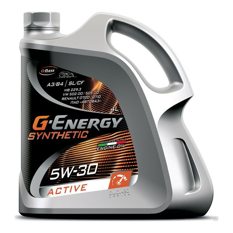 АВТОМАСЛА Моторное масло G-Energy Synth Active 5W30 синтетика 4л