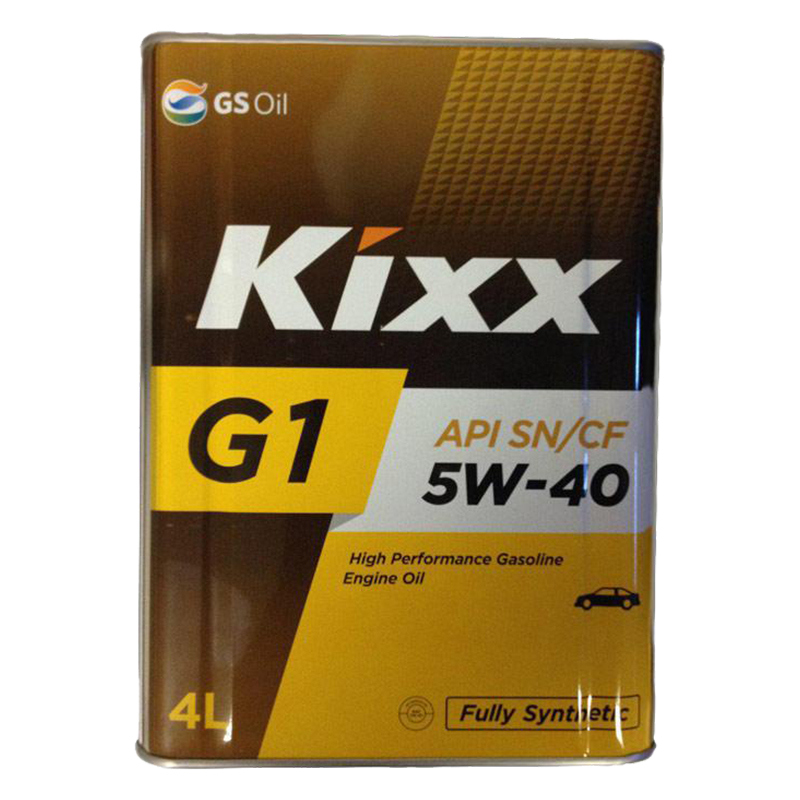 АВТОМАСЛА Масло моторное KIXX G1 SN/СF 5W40 синтетическое 4л
