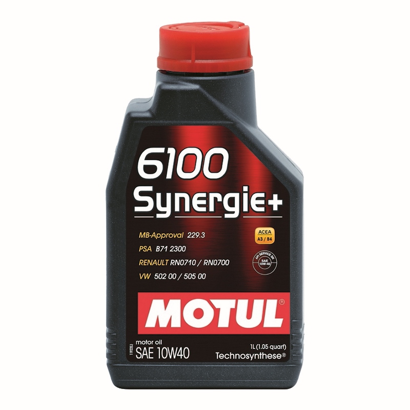АВТОМАСЛА Моторное масло Motul 6100 Synergie+ 10W40 1л