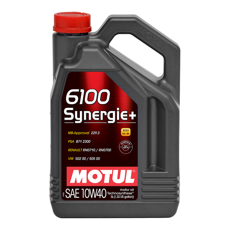 АВТОМАСЛА Моторное масло Motul 6100 Synergie+ 10W40 4л