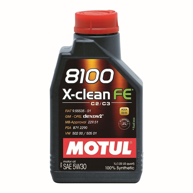 АВТОМАСЛА Моторное масло Motul 8100 X-Clean FE 5W30 1л