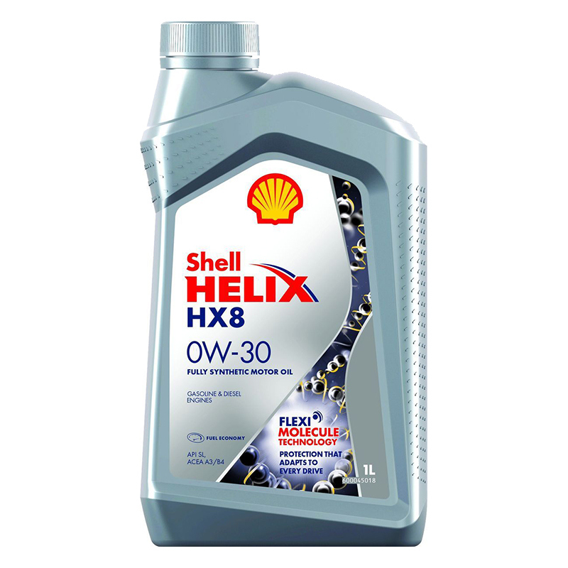 АВТОМАСЛА Моторное масло Shell Helix HX8 0W30 1л